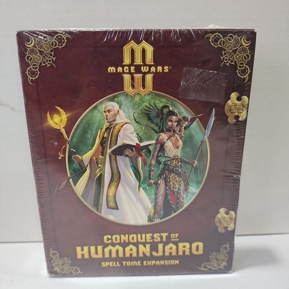 New Sealed Mage Wars Conquest Of Humanjaro Spell Tome Expansion